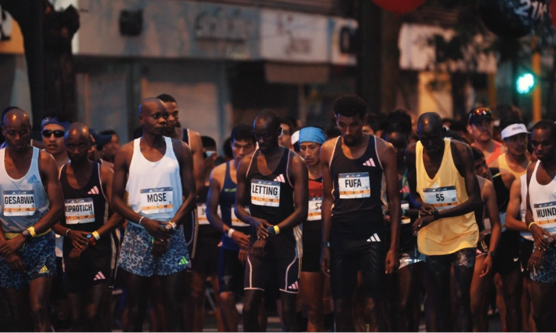 corredores de maraton